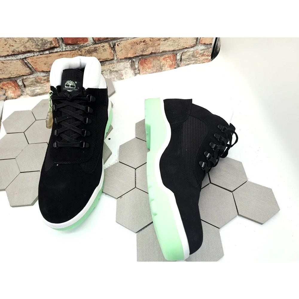 Timberland x CNSTNT DVLPMNT Size 13 Waterproof Field Boot Black Glow In The Dark - Picture 9 of 13